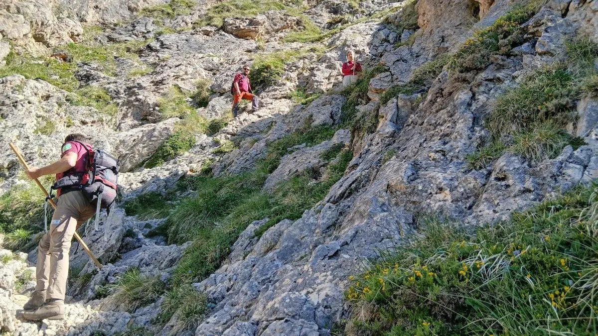Subiendo a la vega de Liordes